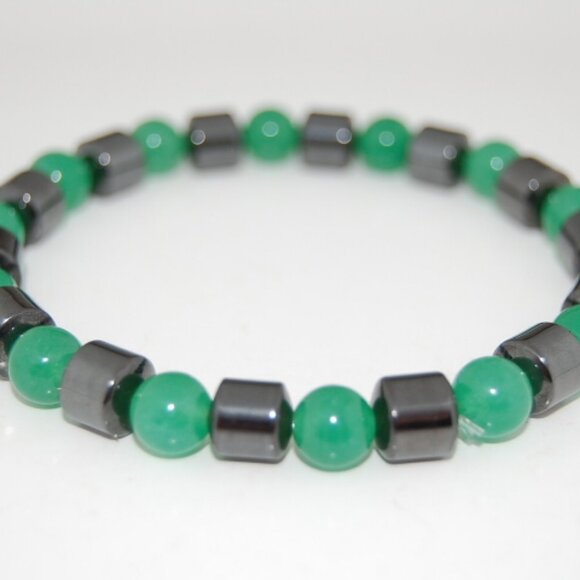 Magnetic Bracelet,Gemstone Beads,Healthy Bracelet,Pain Relief,Wellness Bracelet - Picture 2 of 2